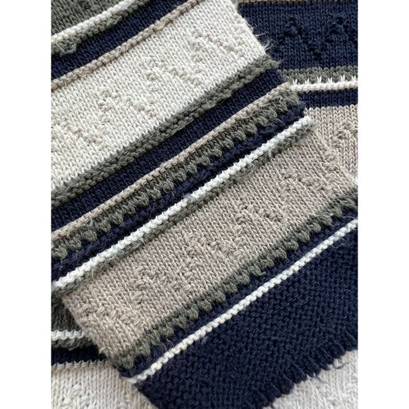 Vintage USA Made Textured Cardigan Sweater Classic Elements Granny Teacher Knit - Picture 3 of 10